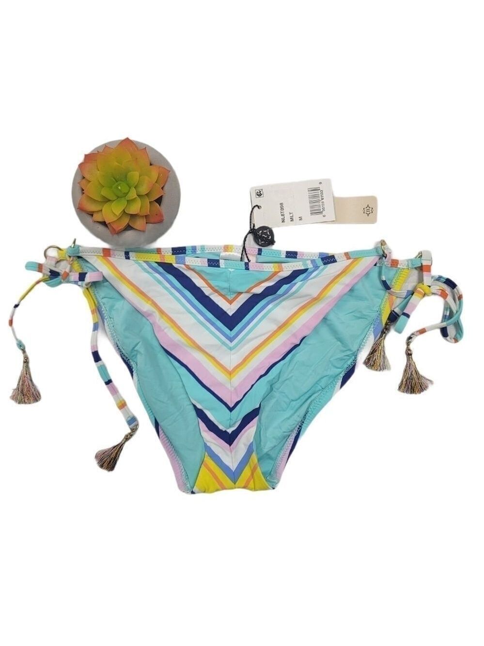 Nanette Lepore Vamp Tie W Tassels Bikini Bottoms
